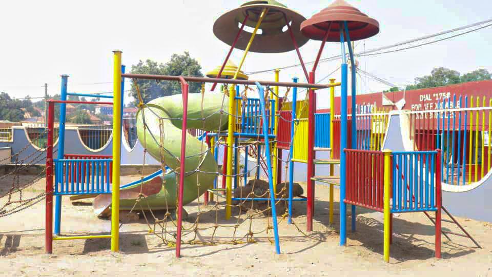 Playground Upper Swings